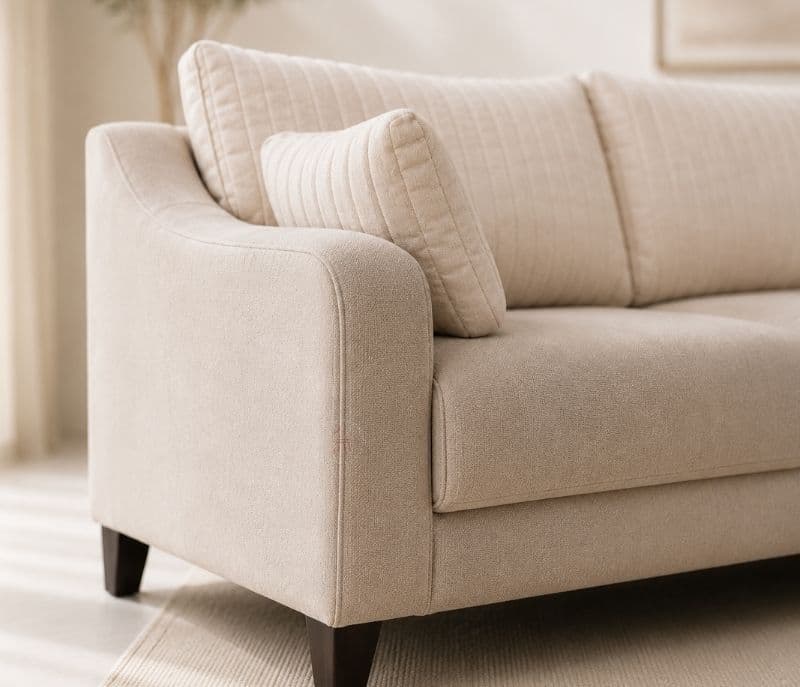 Image 5 for Teddy Sofa 3+2 Sofa Velvet Suede Fabric (KORA)(BWD)(WF)(BS-BTM)(BS-EC)