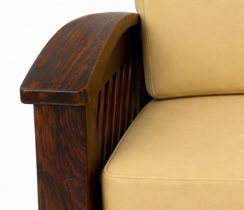 Image 5 for Jiya 3+1+1 Seater Sheesham Sofa (WI)