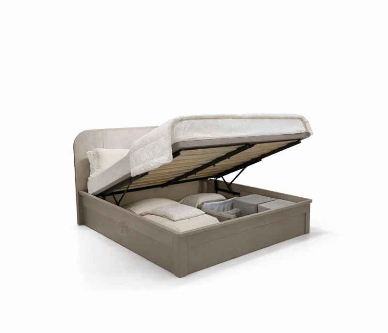 Image 5 for 45003 Bedroom Set King Size 72x78 With Hydraulic Storage + 2 Bed Side Table + 4 Door Wardrobe (WF OTD)