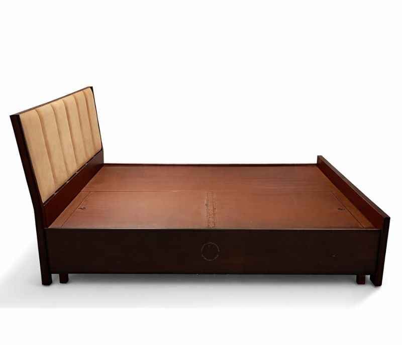Image 9 for Cushion Patti King Size With Storage and Drawer (Block Board, Brown) (HYD)(CP)