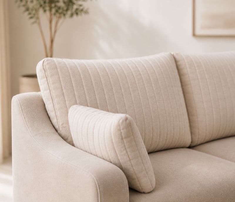 Image 6 for Teddy Sofa 3+2 Sofa Velvet Suede Fabric (KORA)(BWD)(WF)(BS-BTM)(BS-EC)