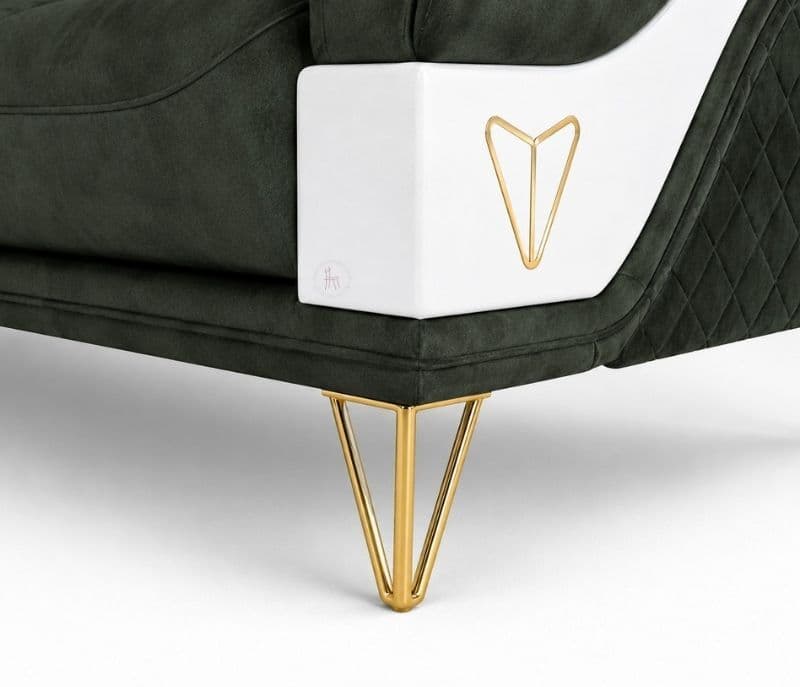 Image 6 for Platinum L-Shape Sofa Solid Neem Wood (ZAM) (OWD)