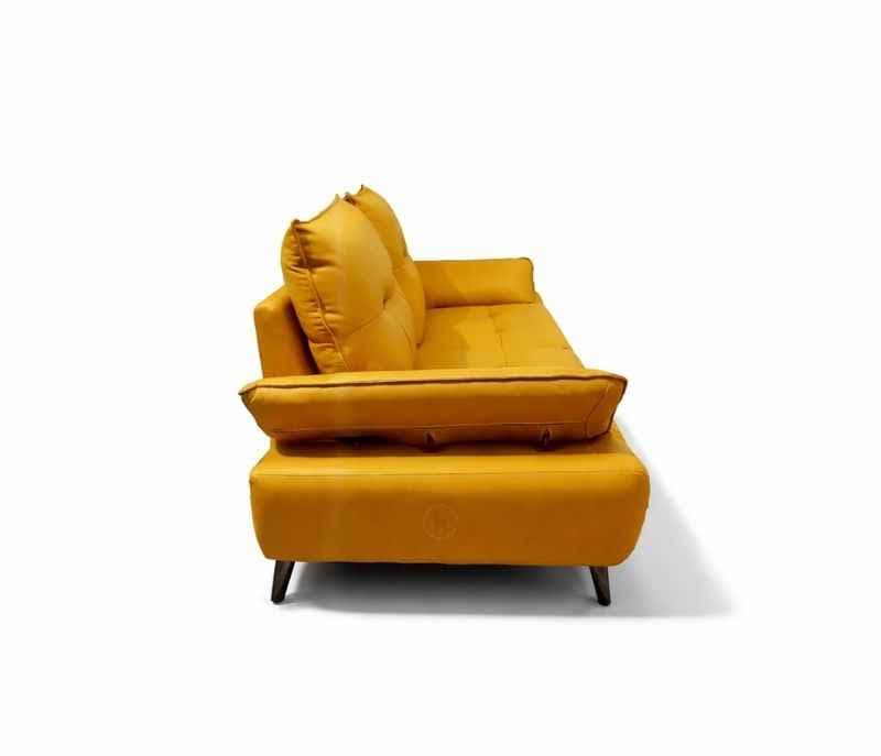 Image 10 for ZM 973 Sofa 3+2 Seater Body Touch Leather Pine Wood Frames With Metal Legs