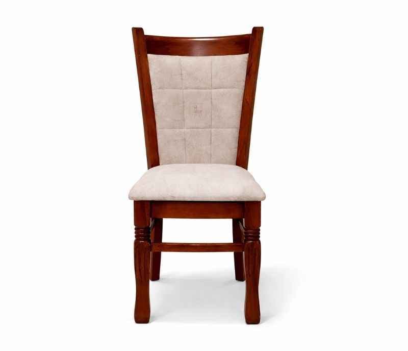 Image 3 for Pluto DT Acacia Wood Dining Chair with Premium Fabric Upholstery