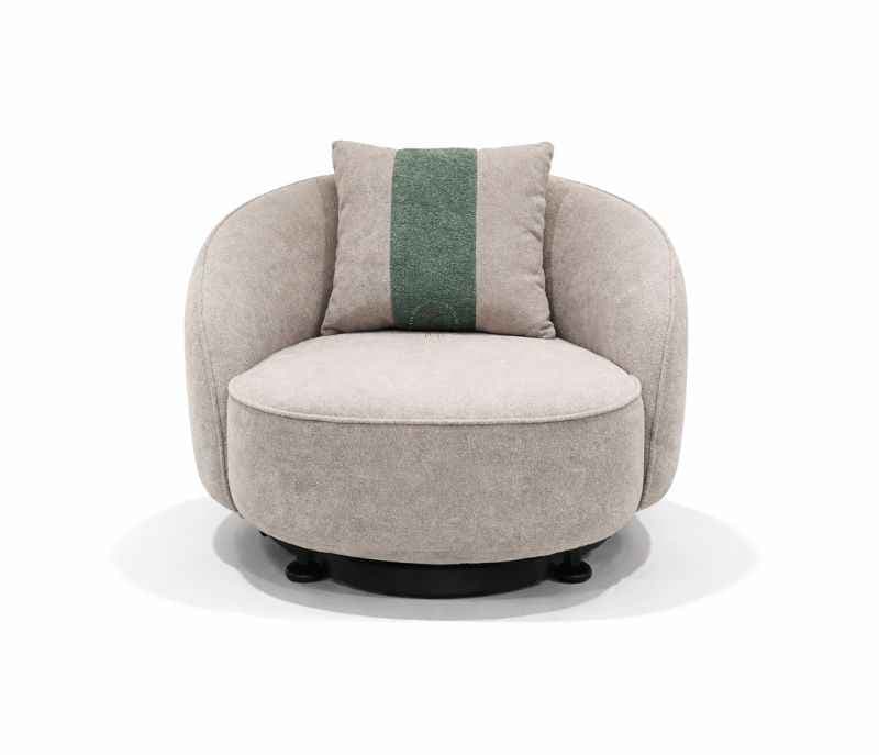 Image 9 for Sofa Sierra 3+1+1 Seater Solid Miranda Wood With Suede Fabric Upholster (HYD)
