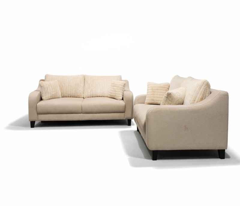 Image 9 for Teddy Sofa 3+2 Sofa Velvet Suede Fabric (KORA)(BWD)(WF)(BS-BTM)(BS-EC)
