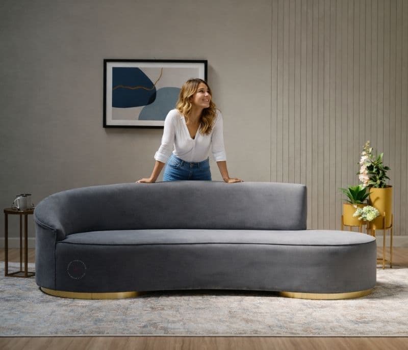 Image 9 for Osbert Premium Curved Sofa