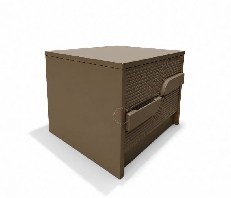 Image 9 for 21004 Bedroom Set King Size Hydraulic Bed 2 Bed Side Tables & Wardrobe (WF)