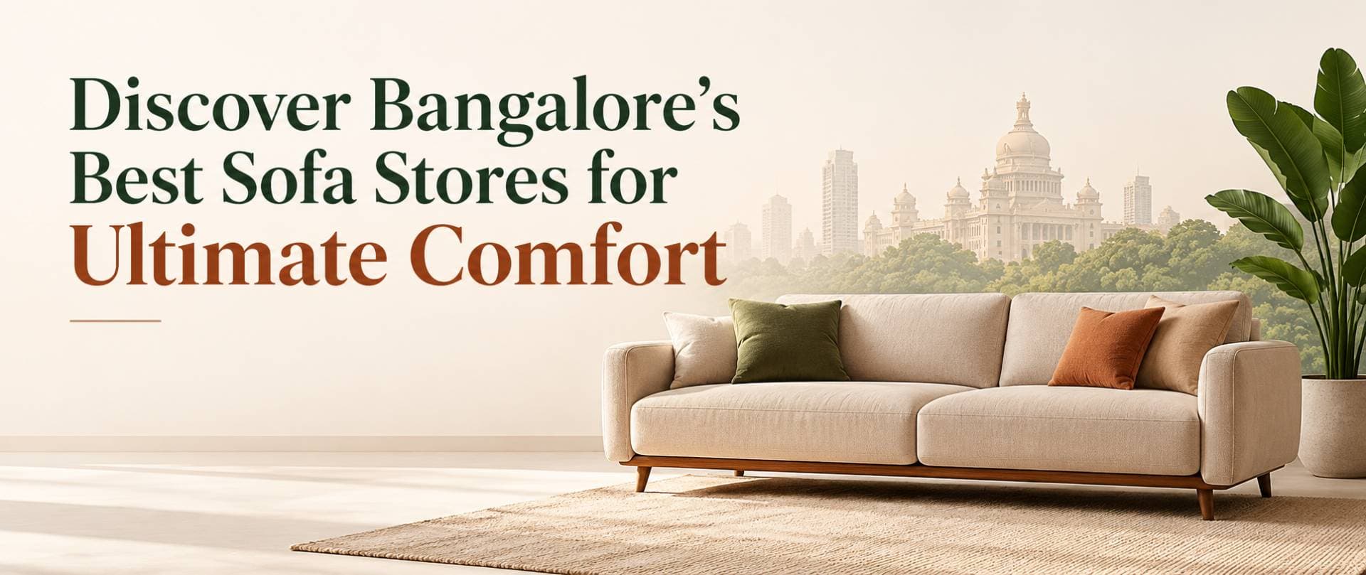 Discover Bangalore’s Best Sofa Stores for Ultimate Comfort | Looking Good Furniture