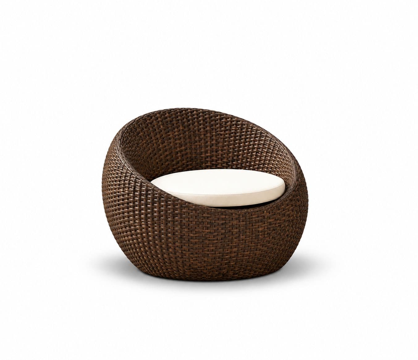 Image 7 for ODR-06 (Wicker) 1+4 Chairs And With Black Cushion Seat (RCH SW) (OWD)