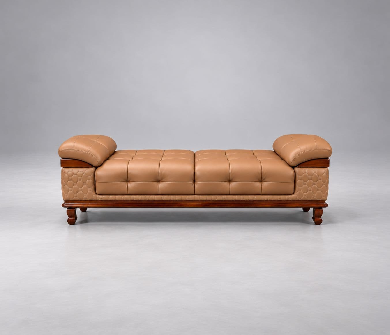 Image 3 for Talwar 2.0 Sofa Set 3+2+D+C Seater Fabric Leatherette Pinewood Polished Rubber Wood 32-Density Foam, 100 mm Thick