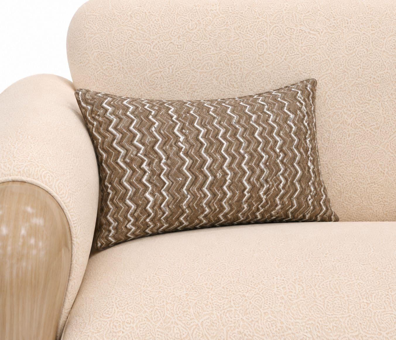 Image 6 for Enzo 3+2+2 Seater With Solid Rock Wood And High Gloss Fibre Coating (BWD)(HYD)(RCH SW)