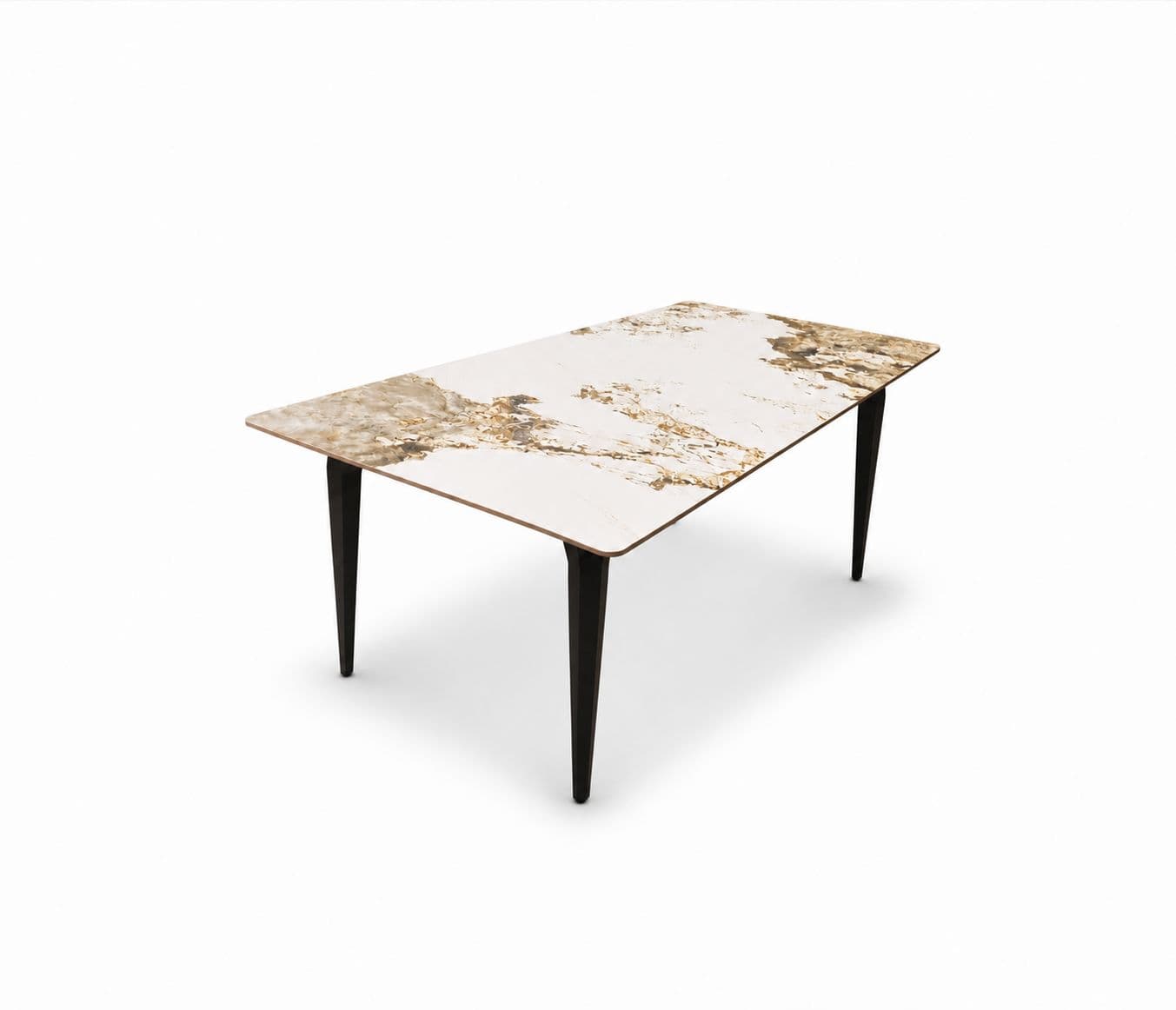 Image 9 for Dining Table 1+4 Seater C065+ Chair 99 Top Ceramic Chair And Base Metal (BTM)