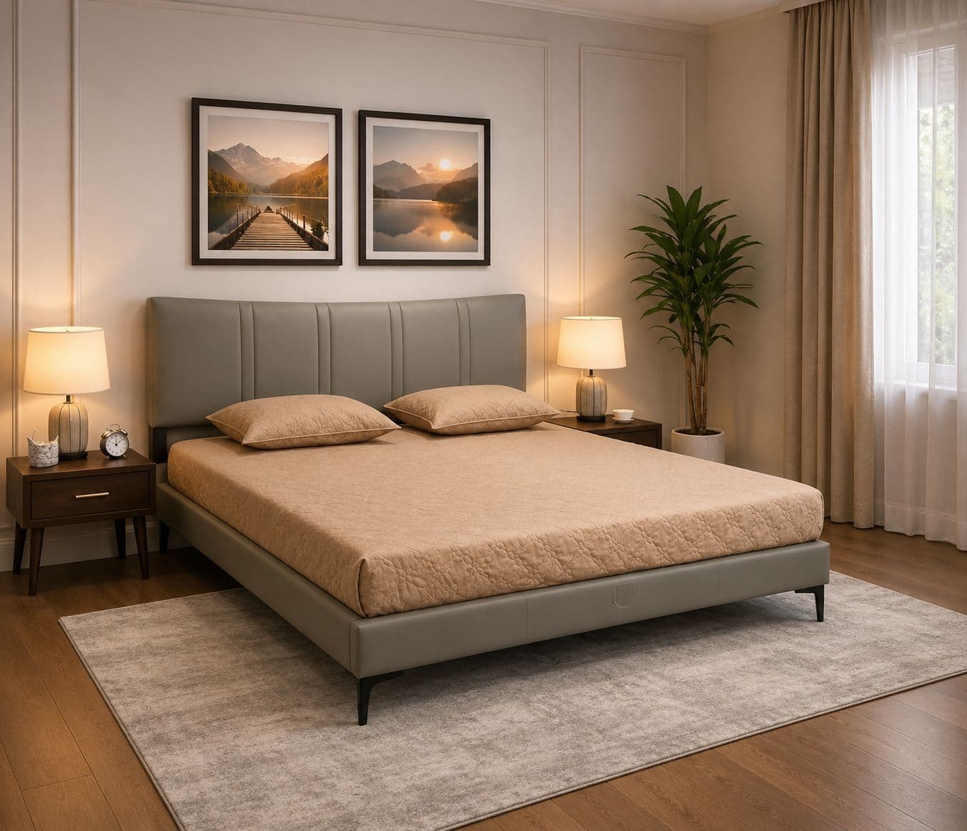 Image 1 for K16 King Size Bed Without Storage