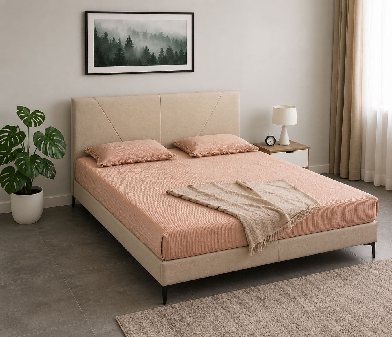 Image 1 for K13 King Size Bed Without Storage
