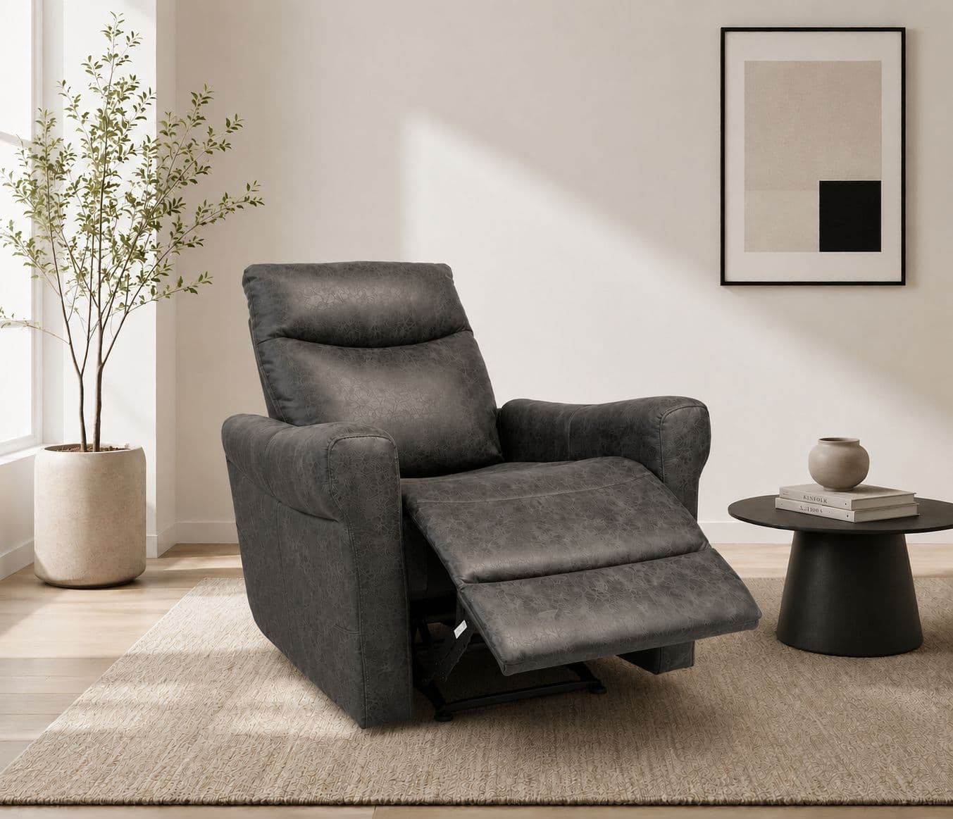 Lift chair K70876 Sofa Suede Fabric (KORA OTD)