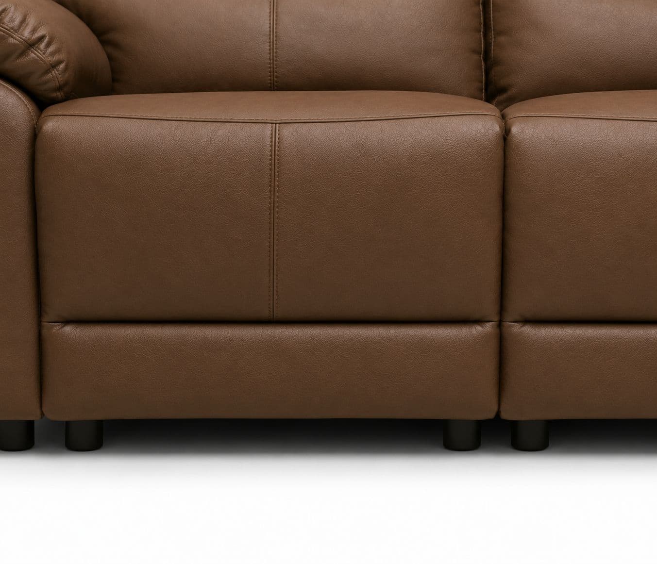 Image 12 for 1414 3+2+1 Sofa Set Manual Recliner Body Touch Leather (BTM)(HYD)