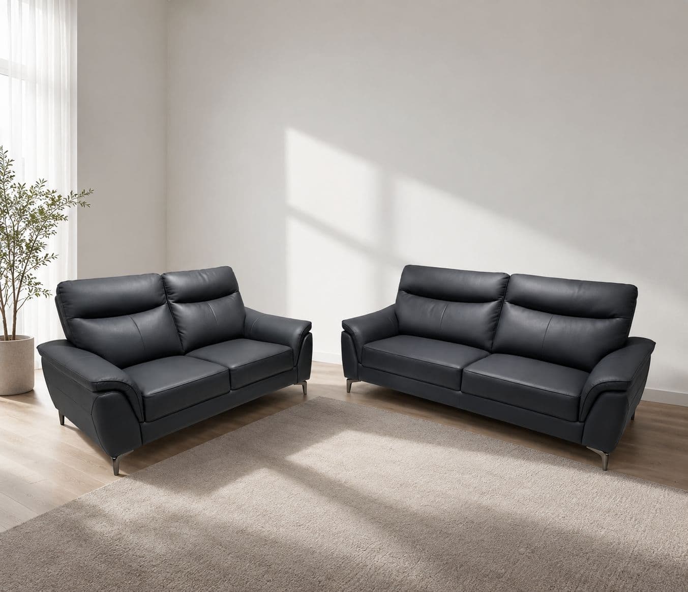 Dream Sofa 3+2 Seater Leatherette (BWD OTD)