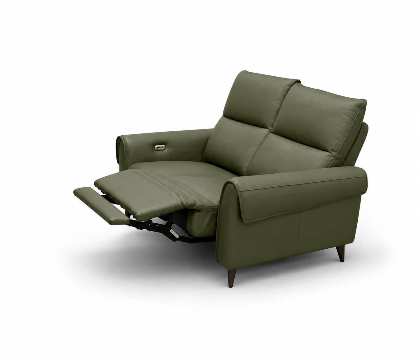 Image 9 for 6695 3+2 Imported Sofa Set Electrical Recliner Seater A7005-70 Green Colour Leather (HYD)(WH)