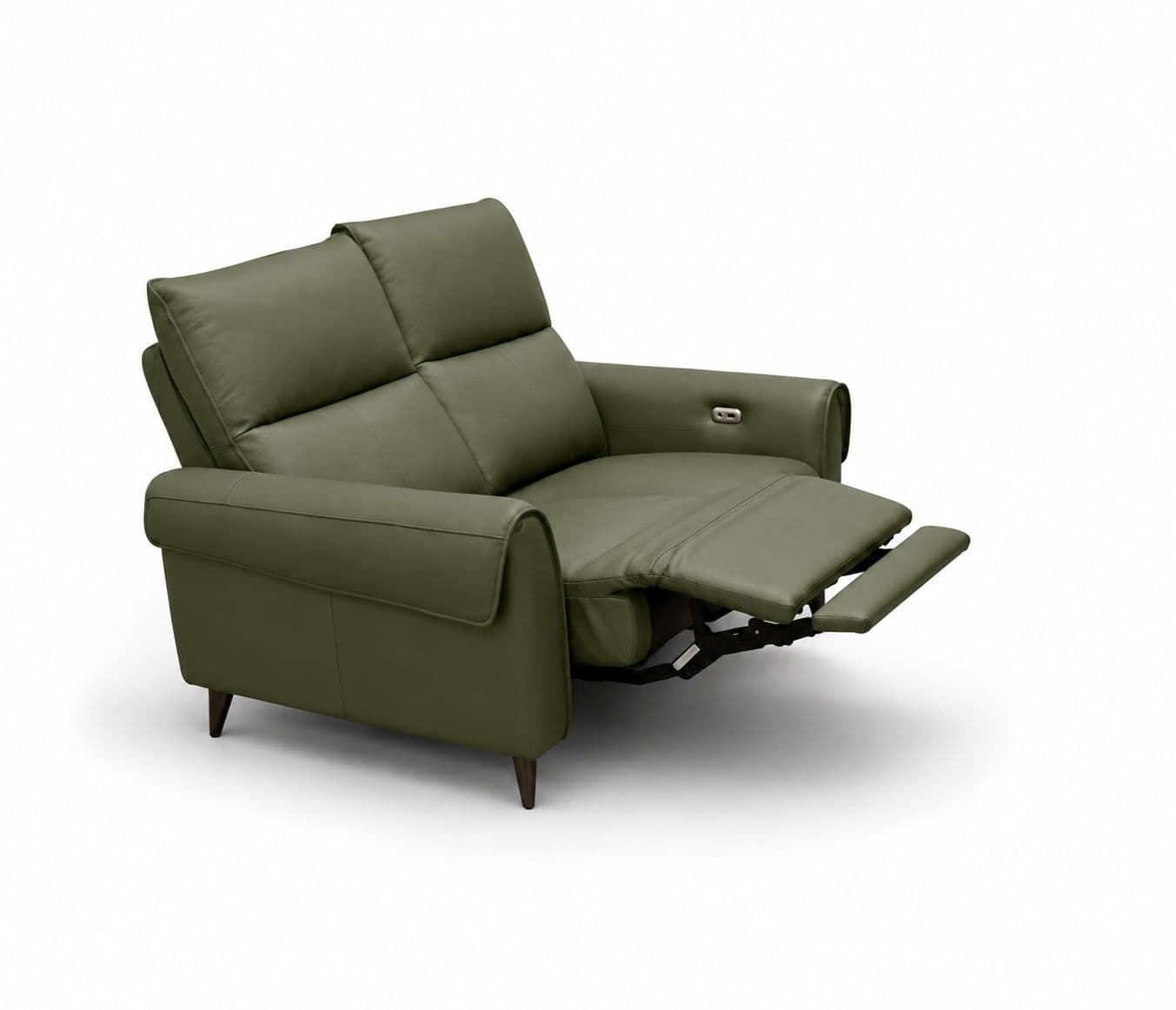 Image 3 for 6695 3+2 Imported Sofa Set Electrical Recliner Seater A7005-70 Green Colour Leather (HYD)(WH)(CP)