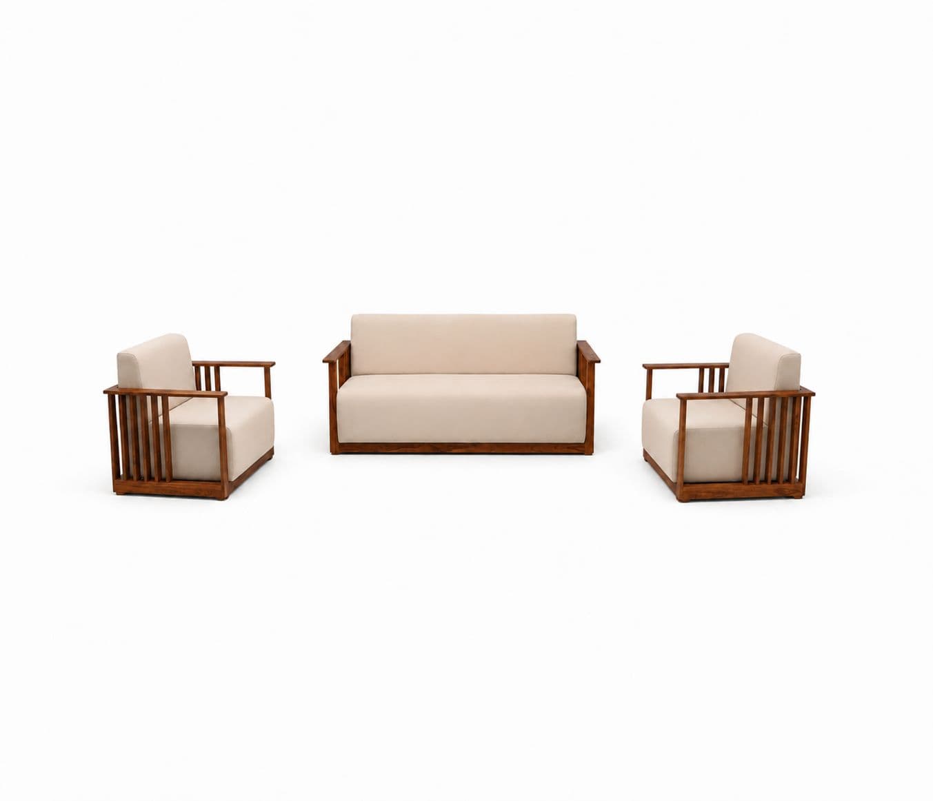 Image 3 for Imperium Arctic 3+1+1 Seater Suede Fabric (HYD)