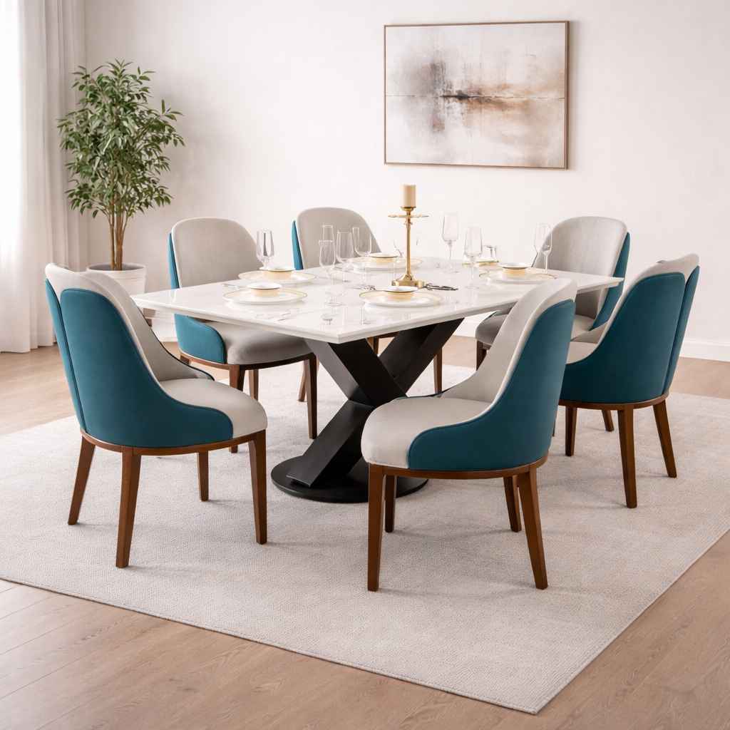 Image 1 for Enzo 6 Seater Dinning Table