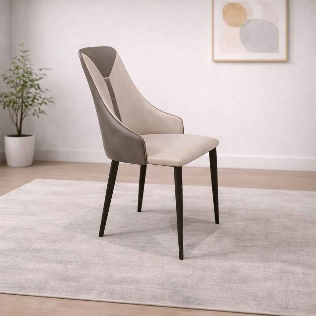 Image 1 for T03/BA03 Dining Chair with Premium Leatherette Upholstery