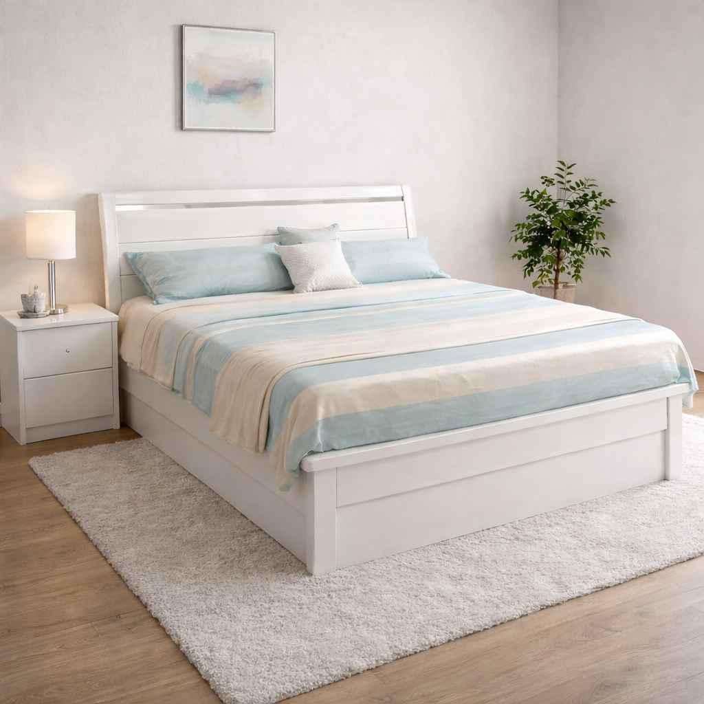 Image 3 for 17009 Queen Sized Bed with Hydraulic Bed Box Bed Cot