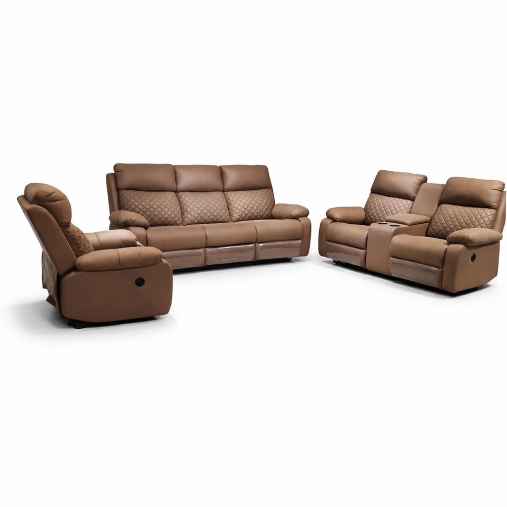 Image 2 for R20 3+2+1 Suede Fabric (Motorized) (BS-KORA)(BS-EC)