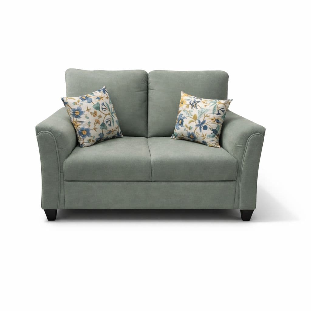 Image 8 for Aldo Royale Sofa 3+2 Seater Velvet Fabric (Grey)(BSk)