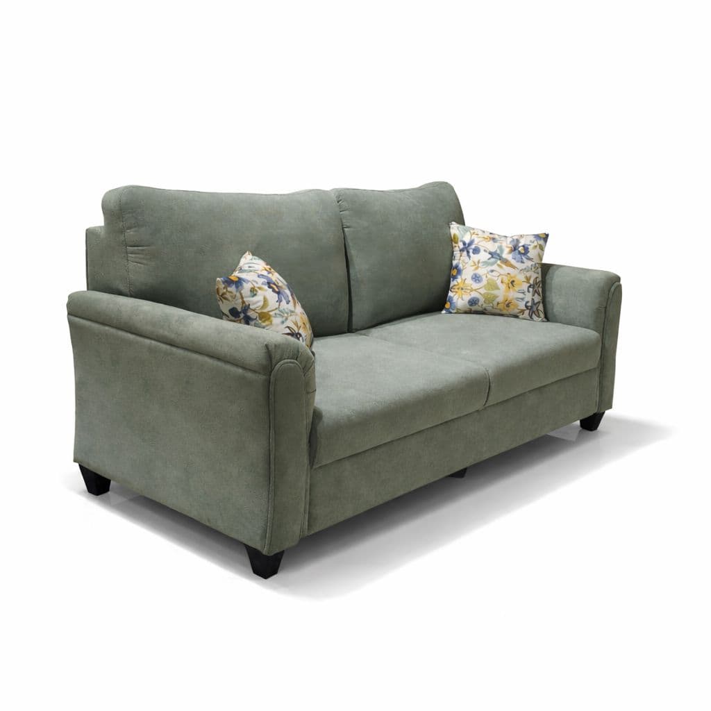 Image 5 for Aldo Royale Sofa 3+2 Seater Velvet Fabric (Grey)(BSk)