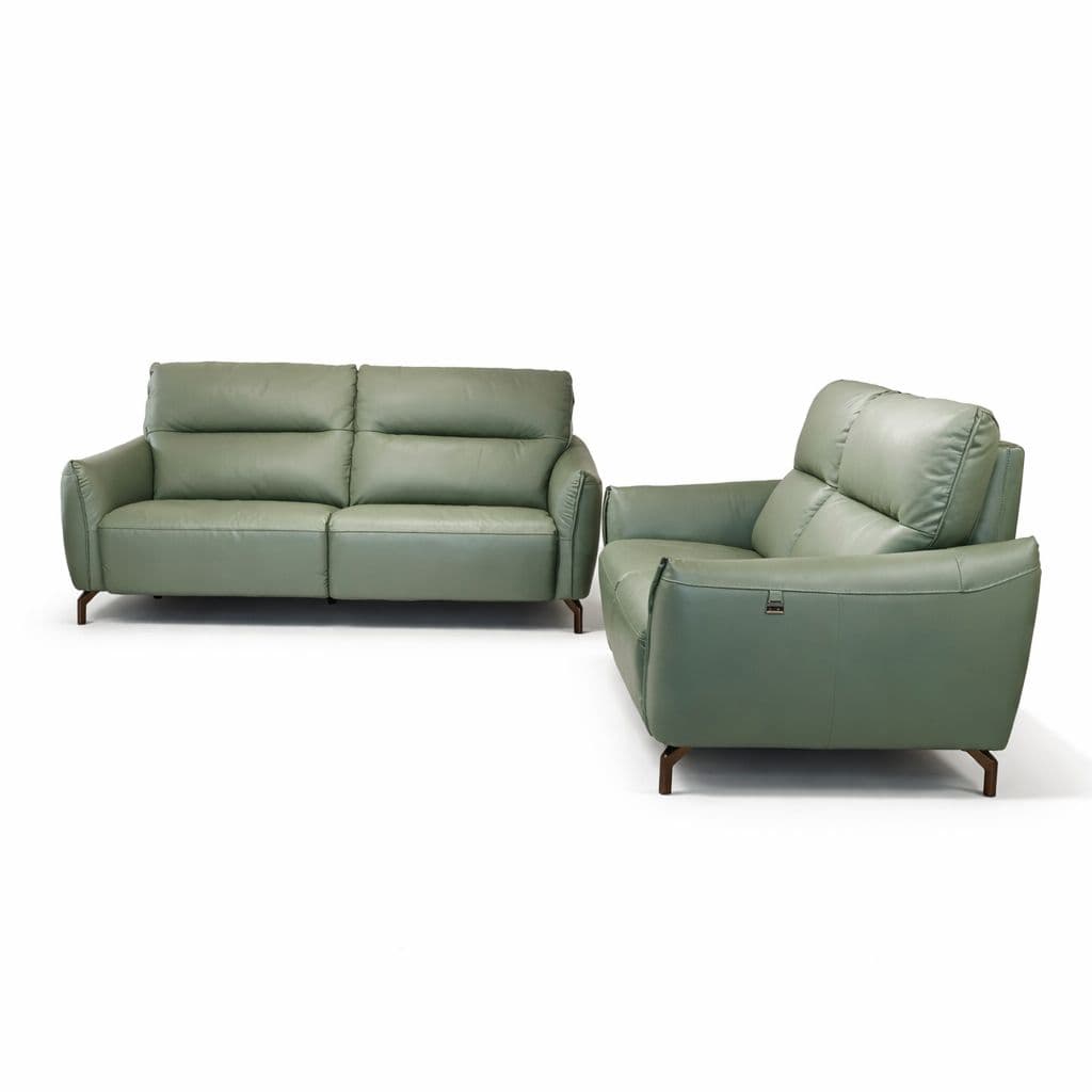 Image 2 for Casa Italia 3834 Sofa 3+2 Seater Pure Body Touch Leather (WH OTD)