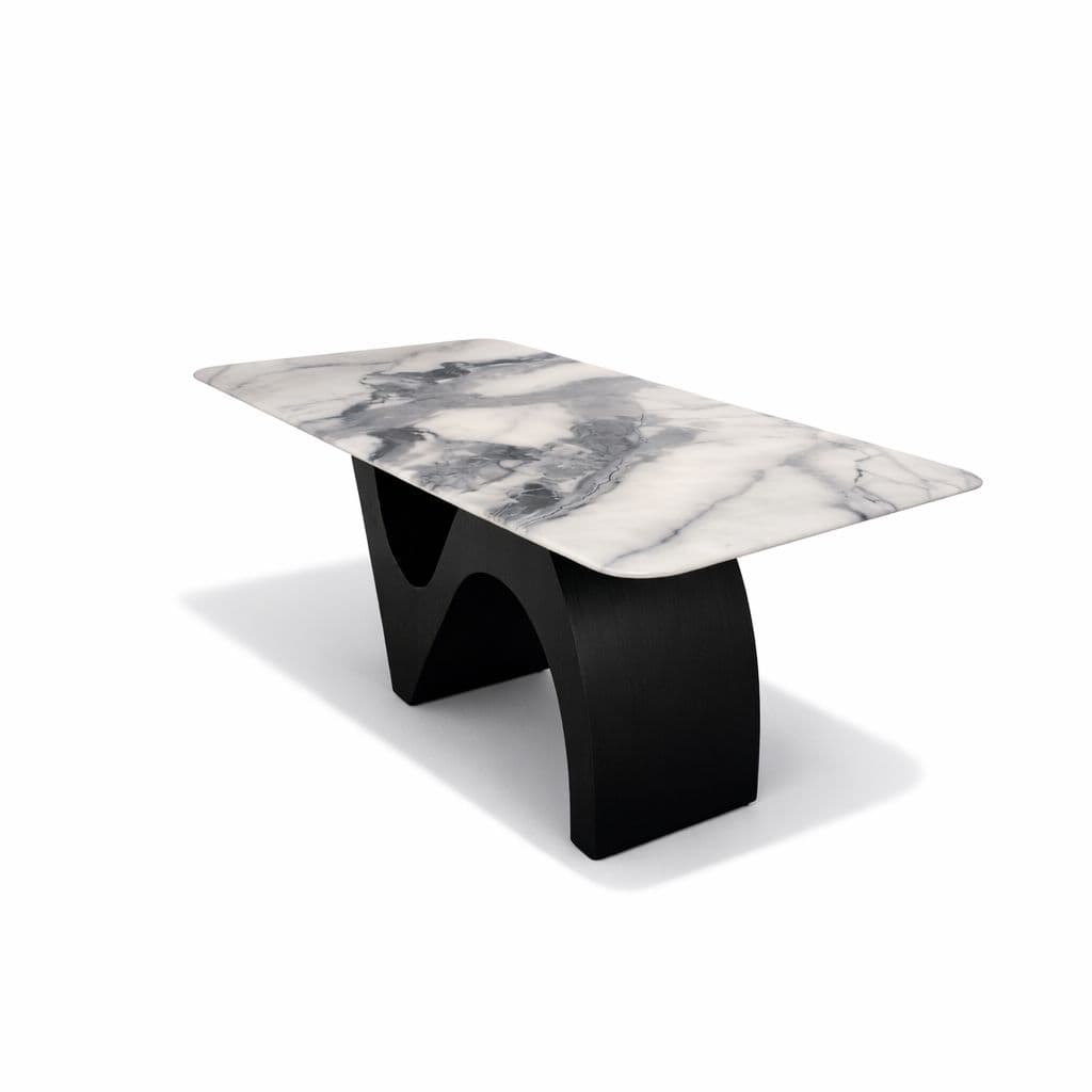 Image 9 for Dining Table T70/CY70 Grey 1+6 Seater With Marble Top (HYD OTD)