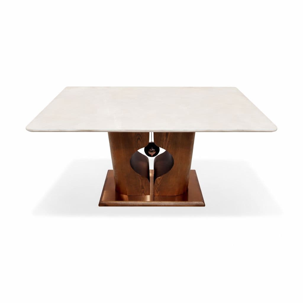 Image 12 for Dining Table Marble Top SY09+Base 656+DC 2136 1+6 Seater (HYD OTD)