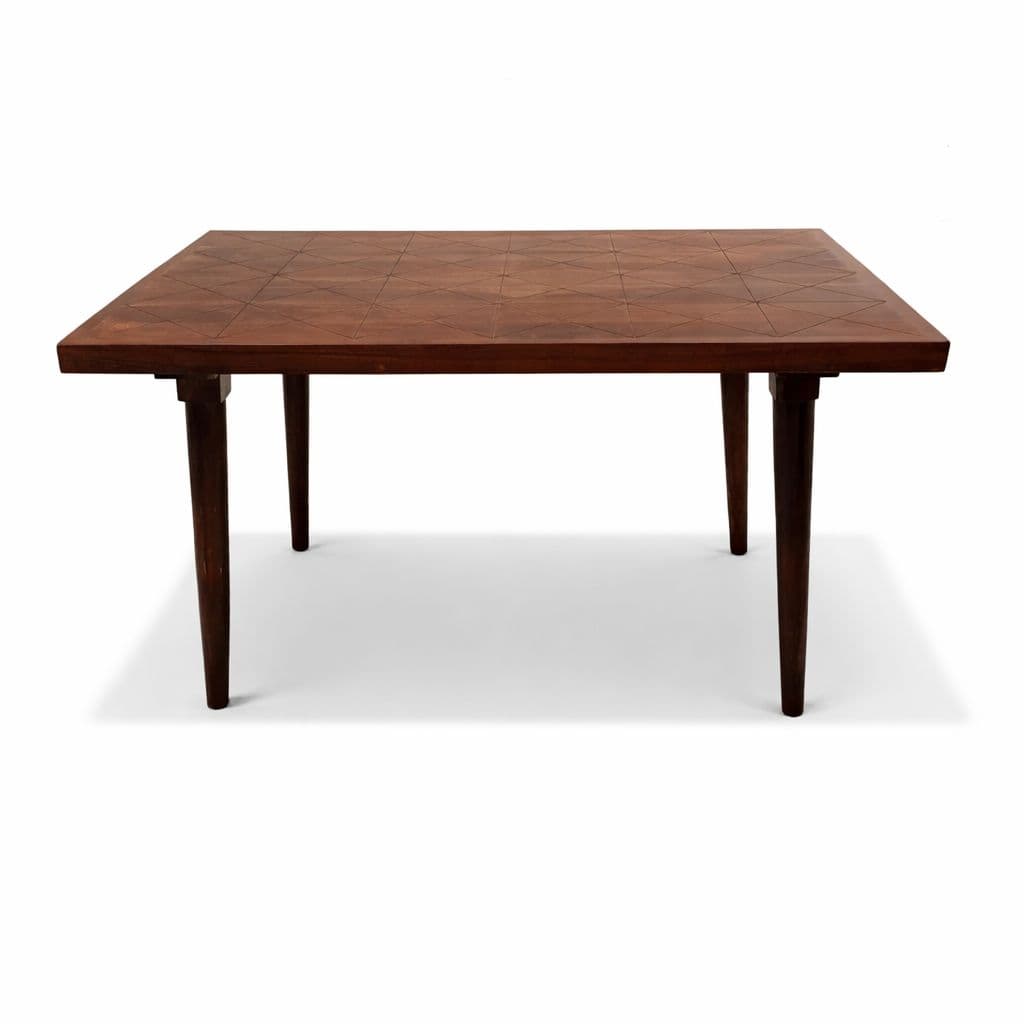 Image 12 for Roma Dining Set 1+4 Seater Sheesham Wood With Fabric Jute And Cane (HYD OTD)