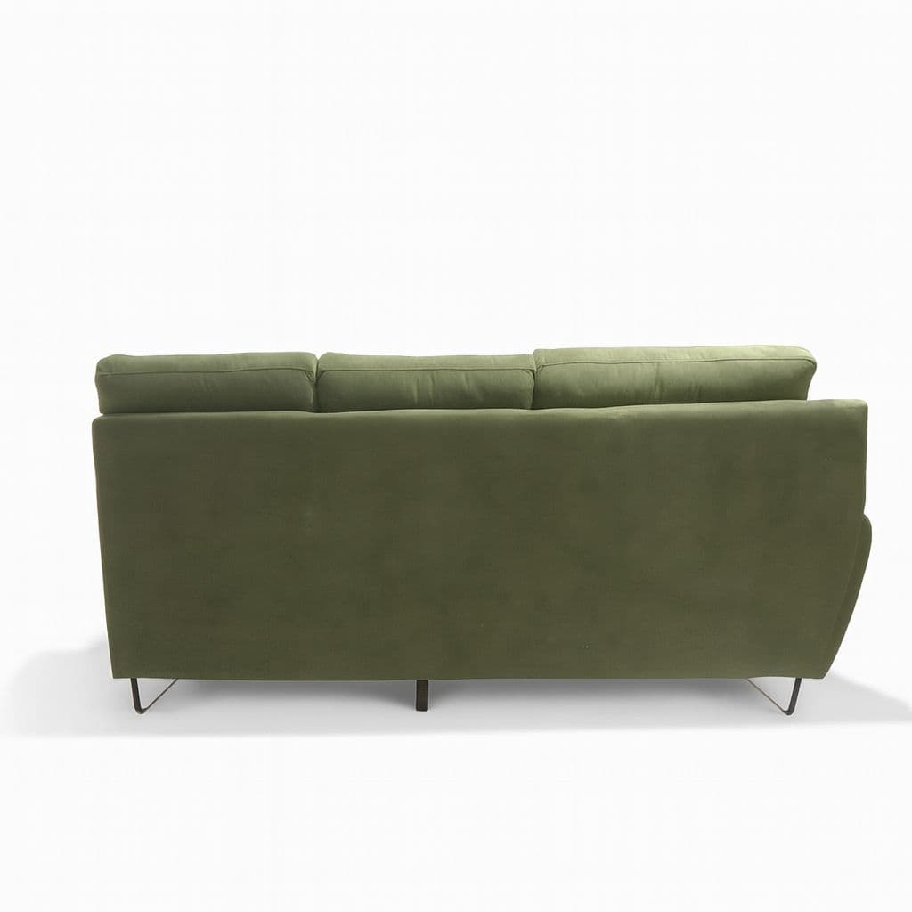 Image 6 for Verde Sofa 3+Lounger Micro Suede Fabric (BTM)(HYD)(EC)