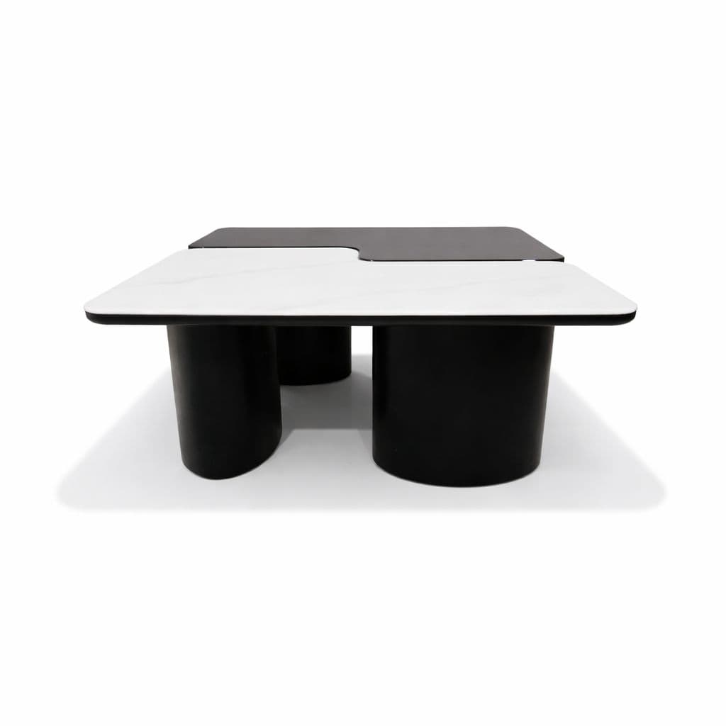 Image 5 for 1134 Centre Table Marble Top And Down Wood Base (HYD OTD)