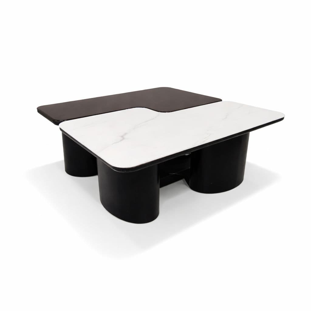 Image 7 for 1134 Centre Table Marble Top And Down Wood Base (HYD OTD)
