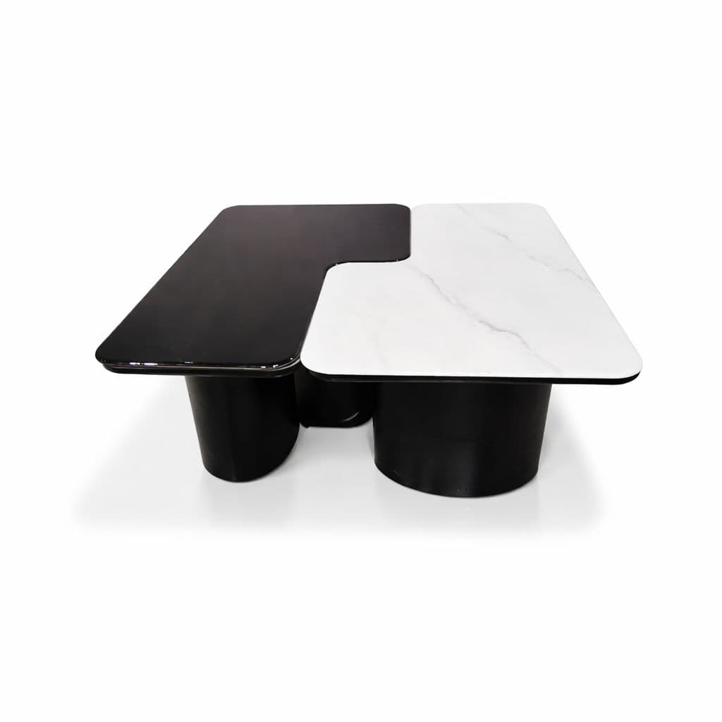 Image 6 for 1134 Centre Table Marble Top And Down Wood Base (HYD OTD)