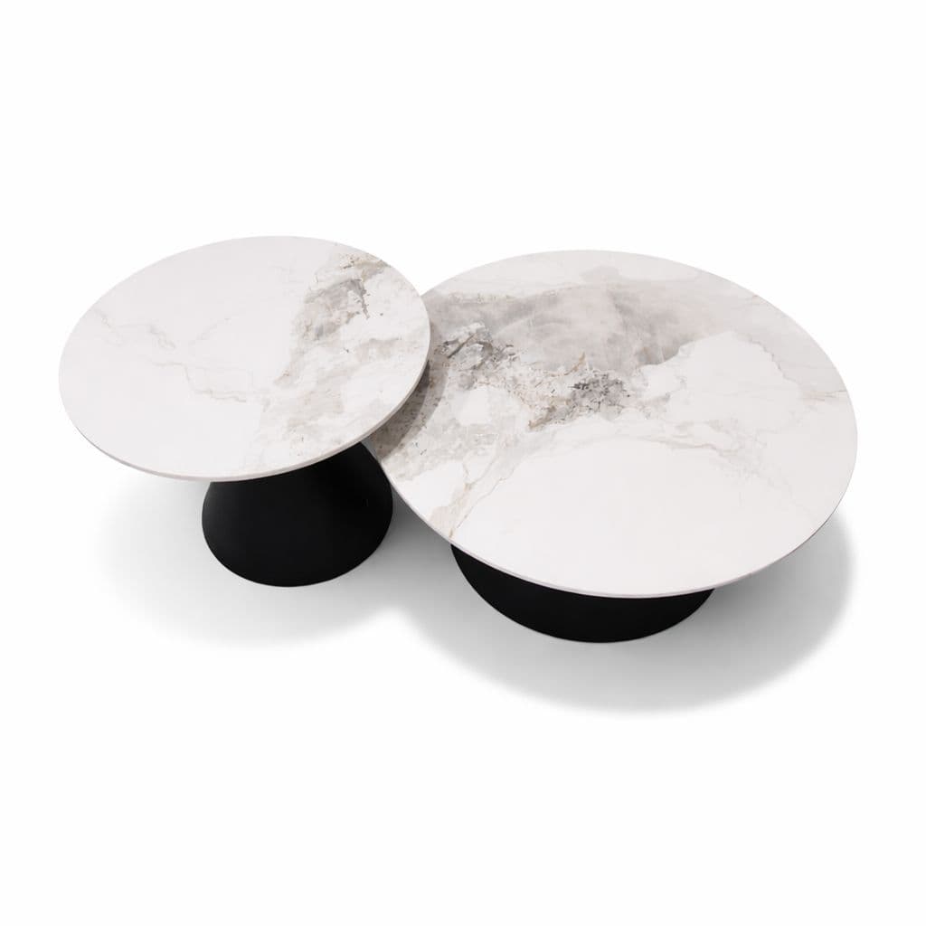 Image 3 for A42 Centre Table Ceramic Base Metal (WH)