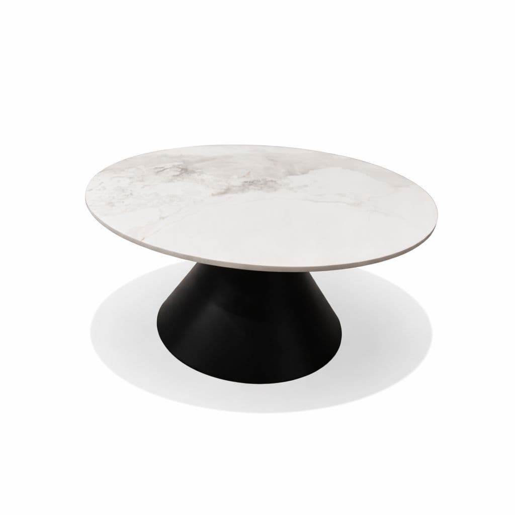 Image 5 for A42 Centre Table Ceramic Base Metal (WH)