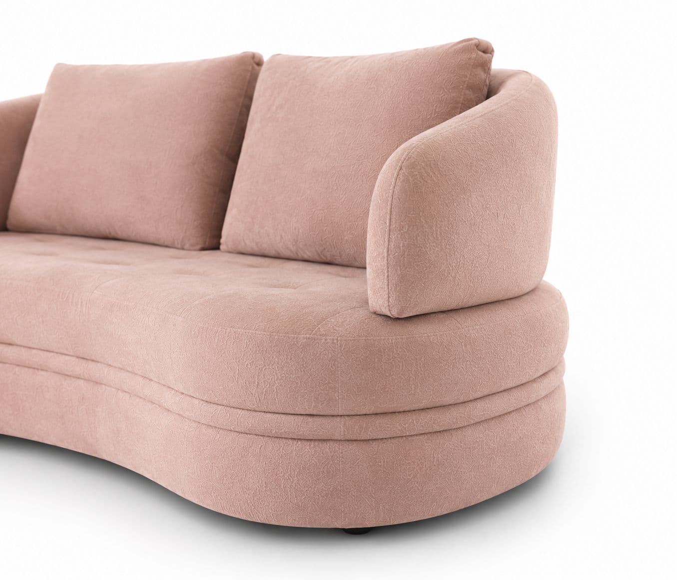 Image 4 for Moon Sofa 3+2 Seater Solid Pine Wood Premium Fabric (WF)