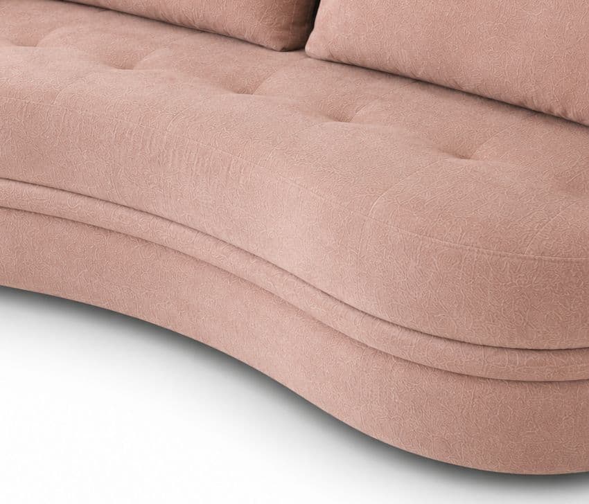 Image 6 for Moon Sofa 3+2 Seater Solid Pine Wood Premium Fabric (WF)