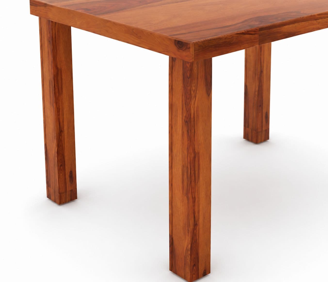 Image 7 for Heritage Grid Dining Set Solid Sheesham Wood Dining Set (SCV_PKU)
