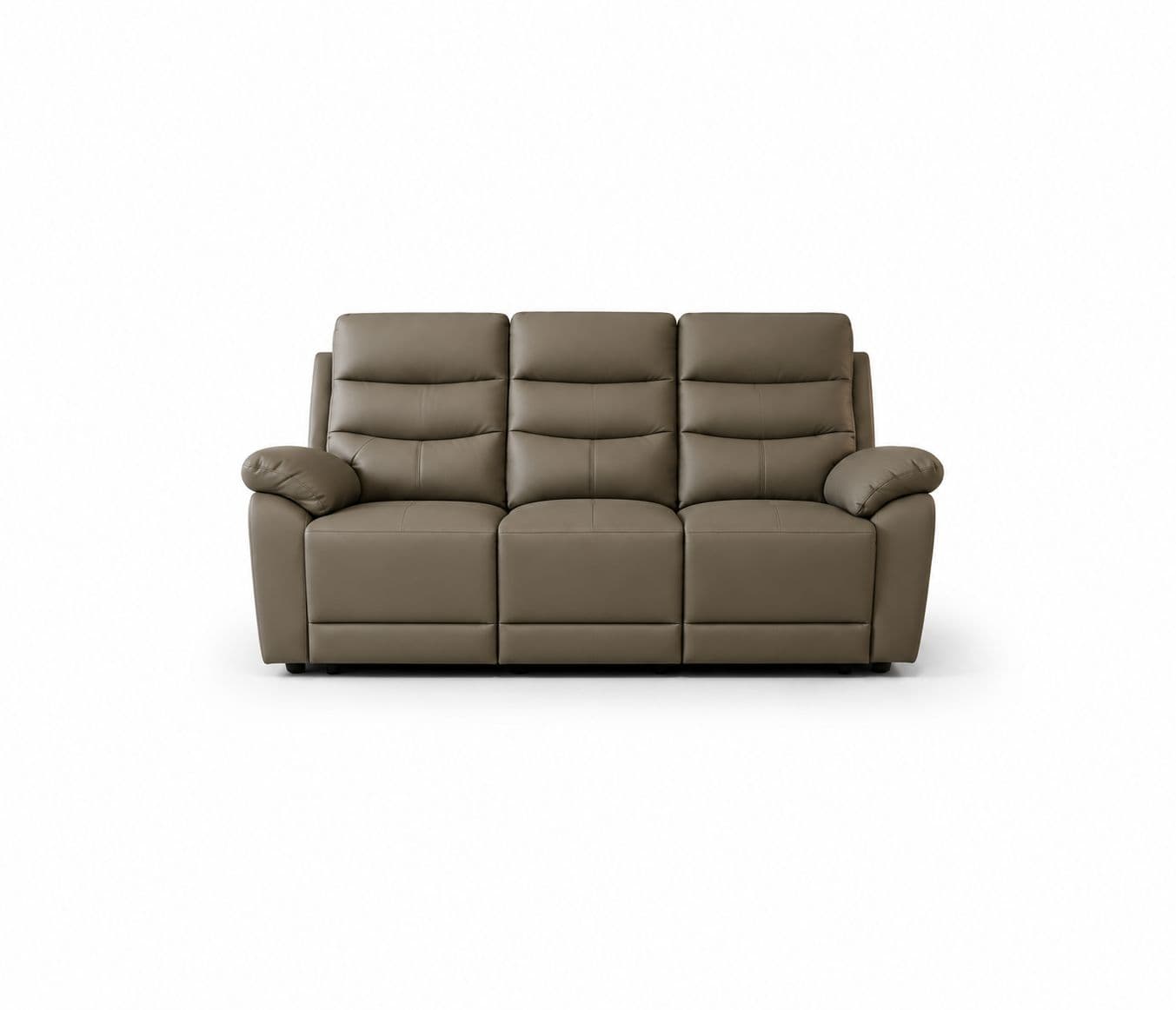 Image 4 for SWS Sofa Set 1414 3+2+1 Seater Manual Recliner Genuine Leather Premium Quality (BSk OTD)