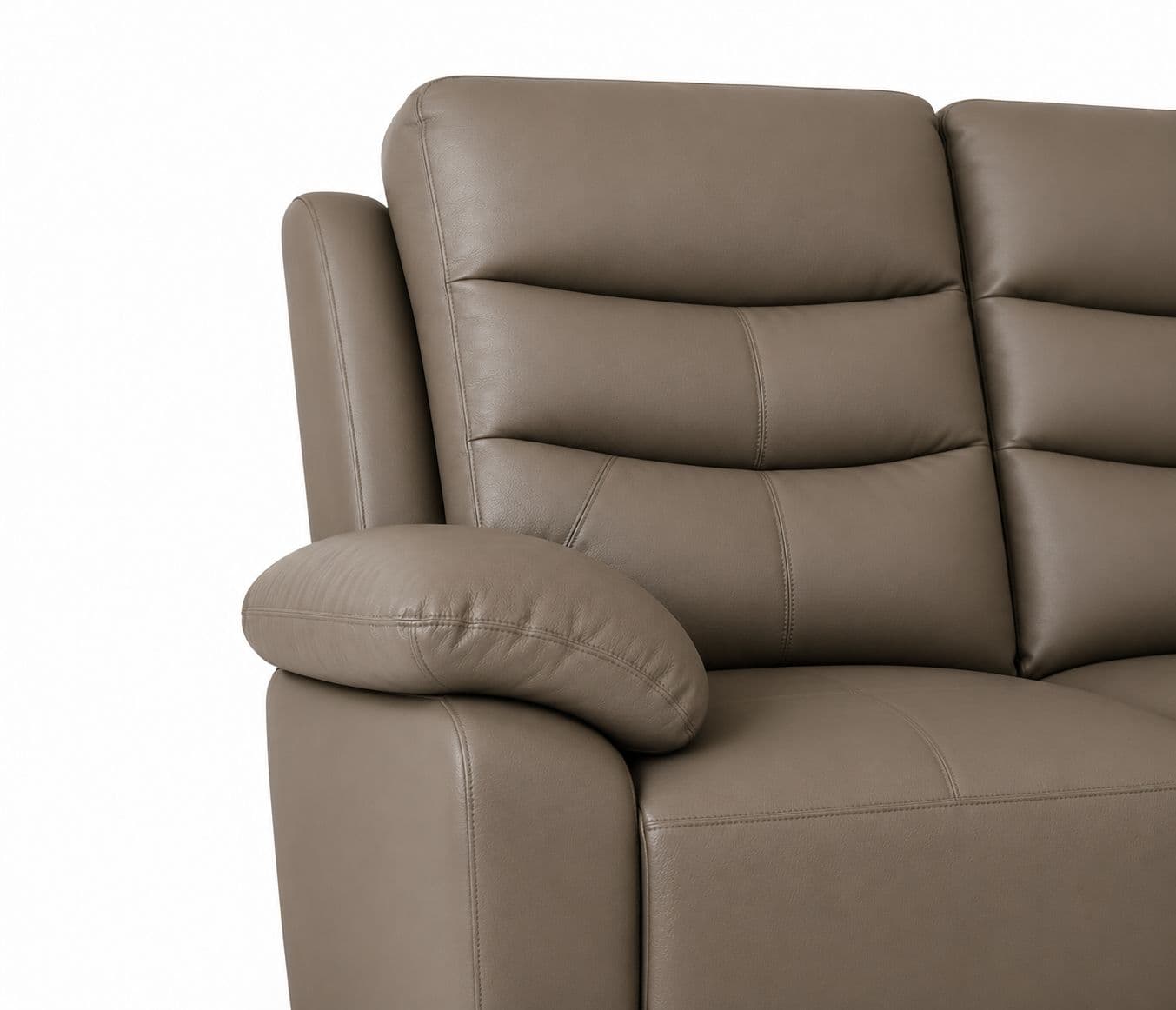 Image 6 for SWS Sofa Set 1414 3+2+1 Seater Manual Recliner Genuine Leather Premium Quality (BSk OTD)