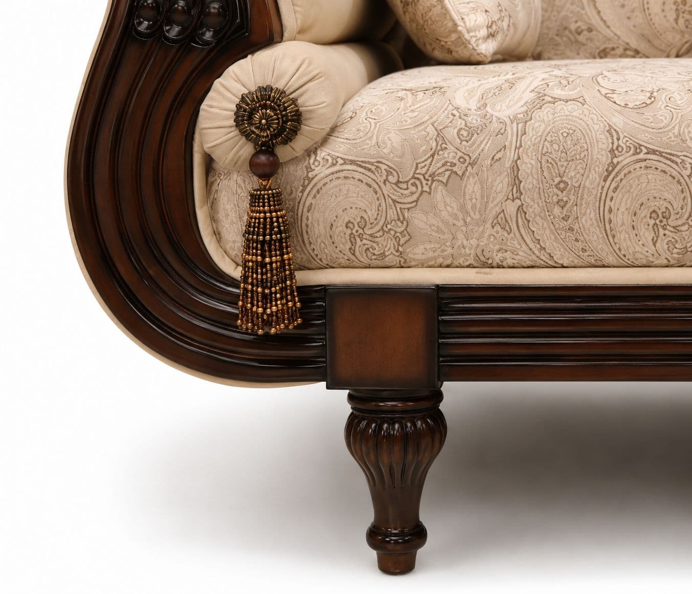 Image 13 for Jaipur Sofa 3+2+2 Seater With Teak Wood Frame And Fabric (HYD)