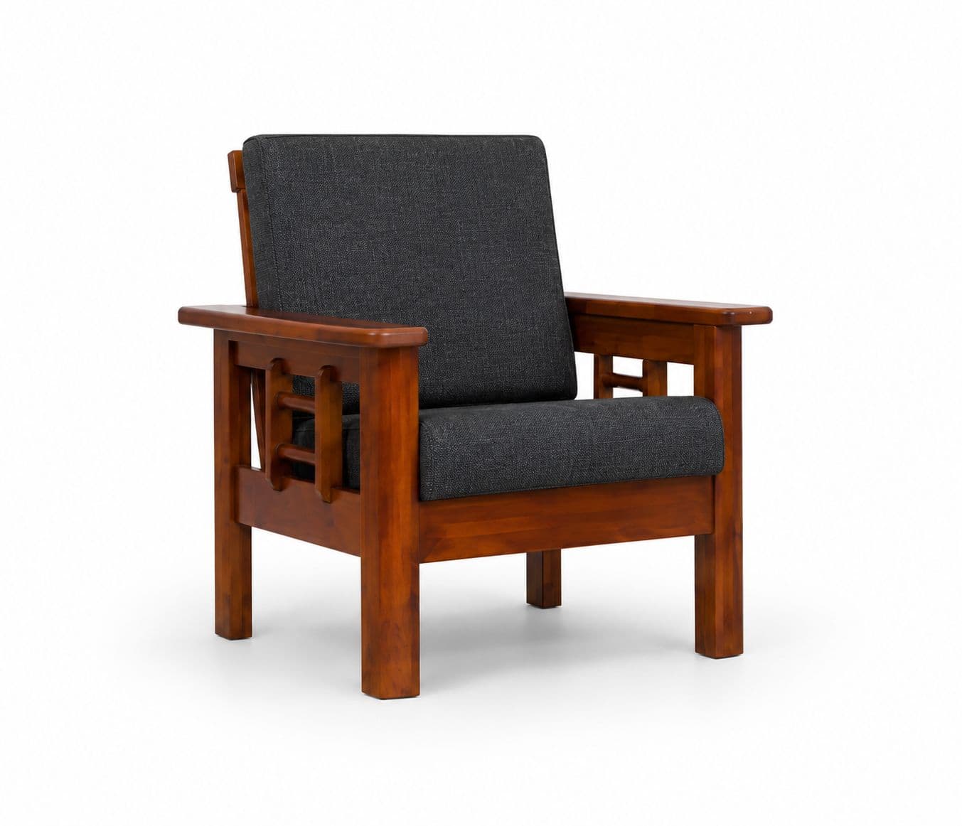 Image 6 for Saffire Sofa 3+1+1 Seater Solid Rubber Wood (ZAM)(HYD)