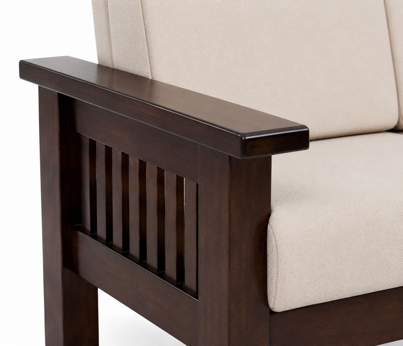 Image 4 for Monark Sofa 3+1+1 Seater Solid Rubber Wood (ZAM)(HYD)