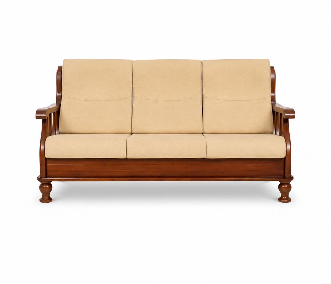Image 3 for Royal Sofa Set 3+1+1 Seater Solid Rubber Wood(ZAM)